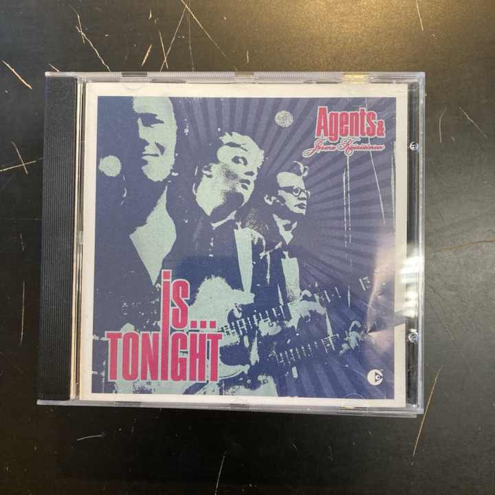 Agents & Jorma Kääriäinen - Is... Tonight CD (VG+/VG) -iskelmä/rock n roll-